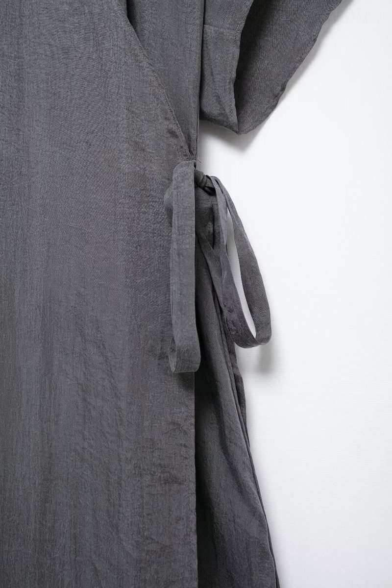 Summer Fashion Tie Waist Dress for Women - Image 4