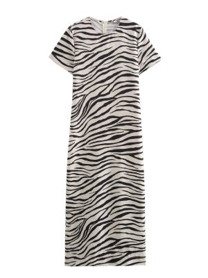 Autumn Graceful Animal Print Fashion Dress for Women