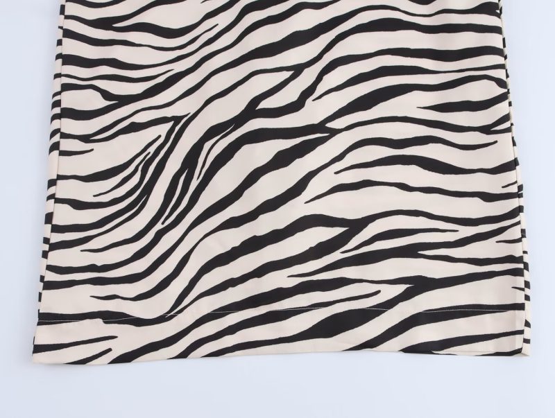Autumn Graceful Animal Print Fashion Dress for Women - Image 3