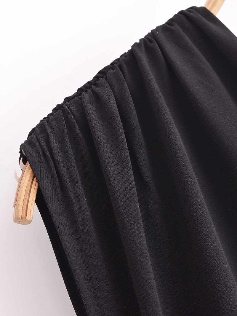 Flowy Asymmetric Midi Dress for Summer Women - Image 2