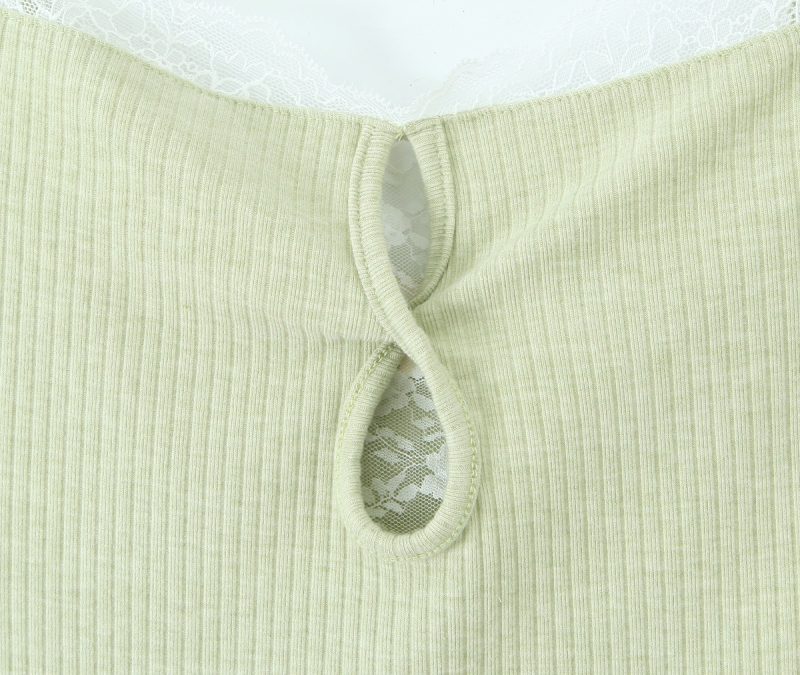 Spring Hollow Out Slim Fit Knitted Dress - Image 4