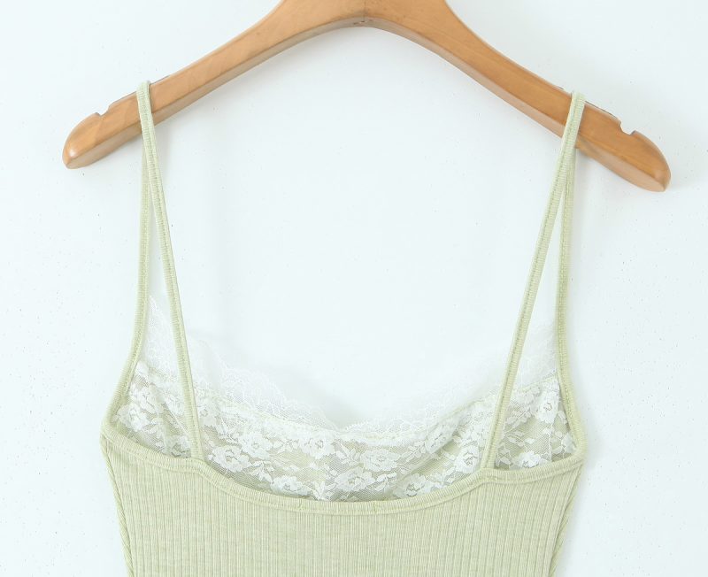 Spring Hollow Out Slim Fit Knitted Dress - Image 3
