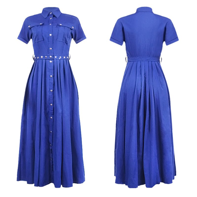 Elegant Slim Fit A-Line Evening Party Dress - Image 4