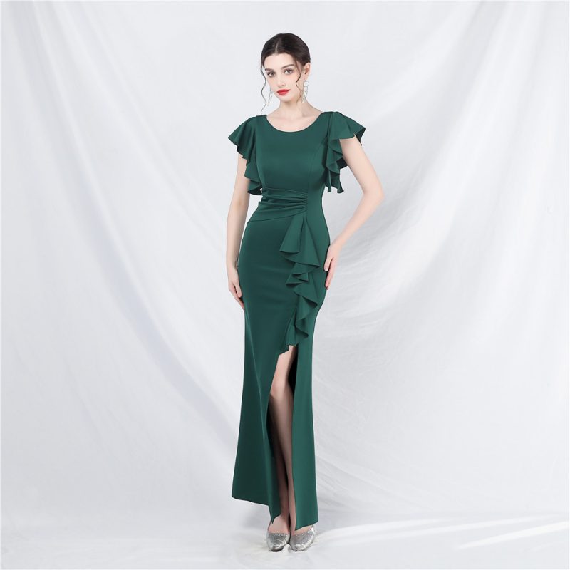 Elegant Long Formal Dress for Wedding and Cocktail - Image 2