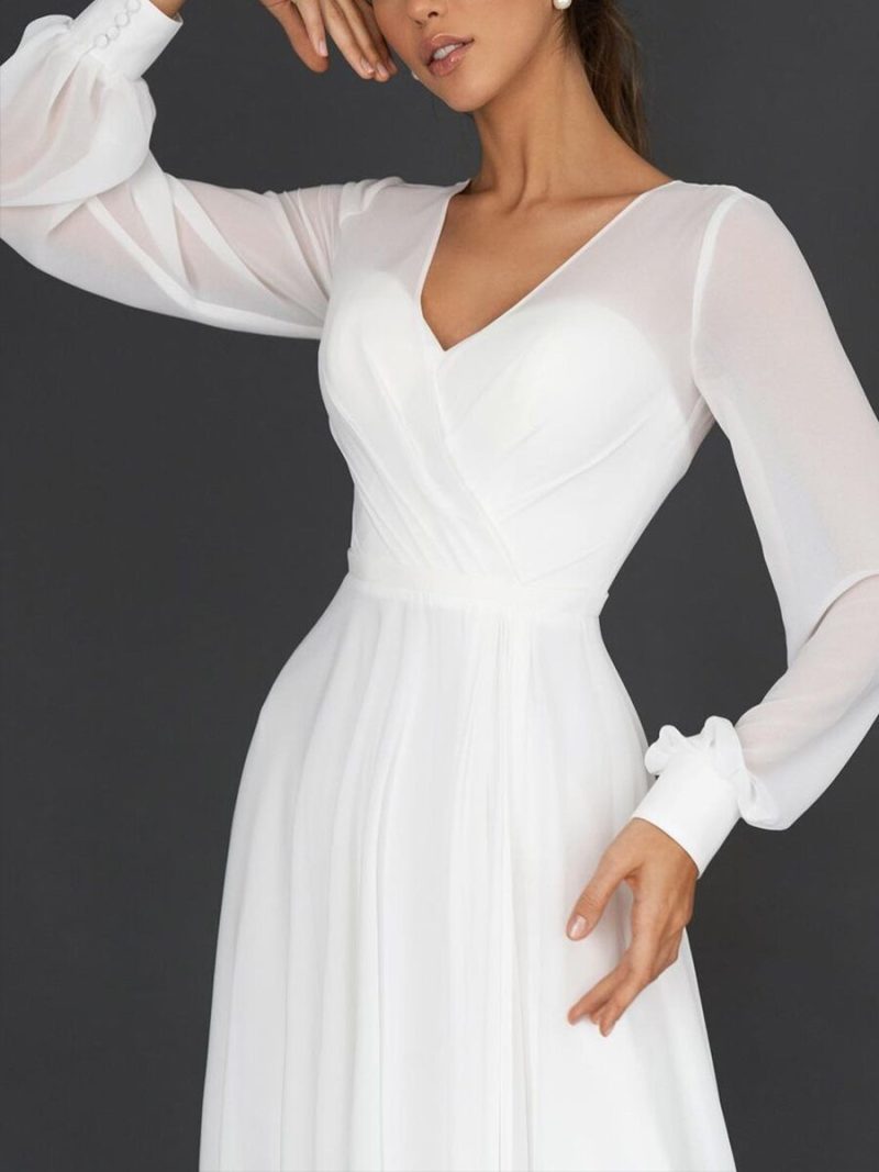 Spring Summer Women’s Chiffon Mesh Maxi Dress - Image 2