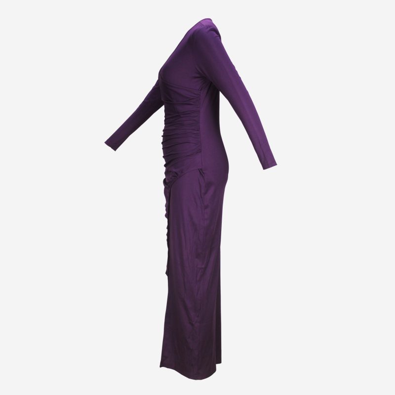 Trendy V Neck Slim Fit Casual Dress Women - Image 4