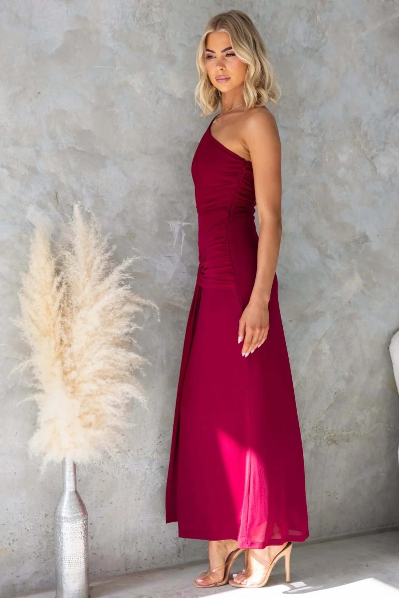 Summer Elegant One-Shoulder Lacing Dress for Women - Image 4