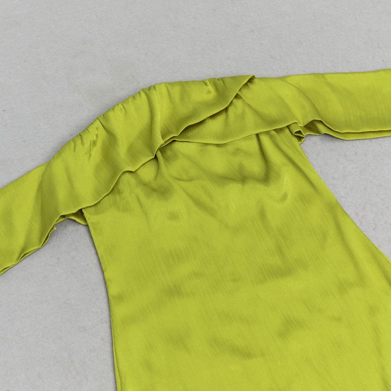 Summer Tube Top Tie Sleeve Casual Dress - Image 3