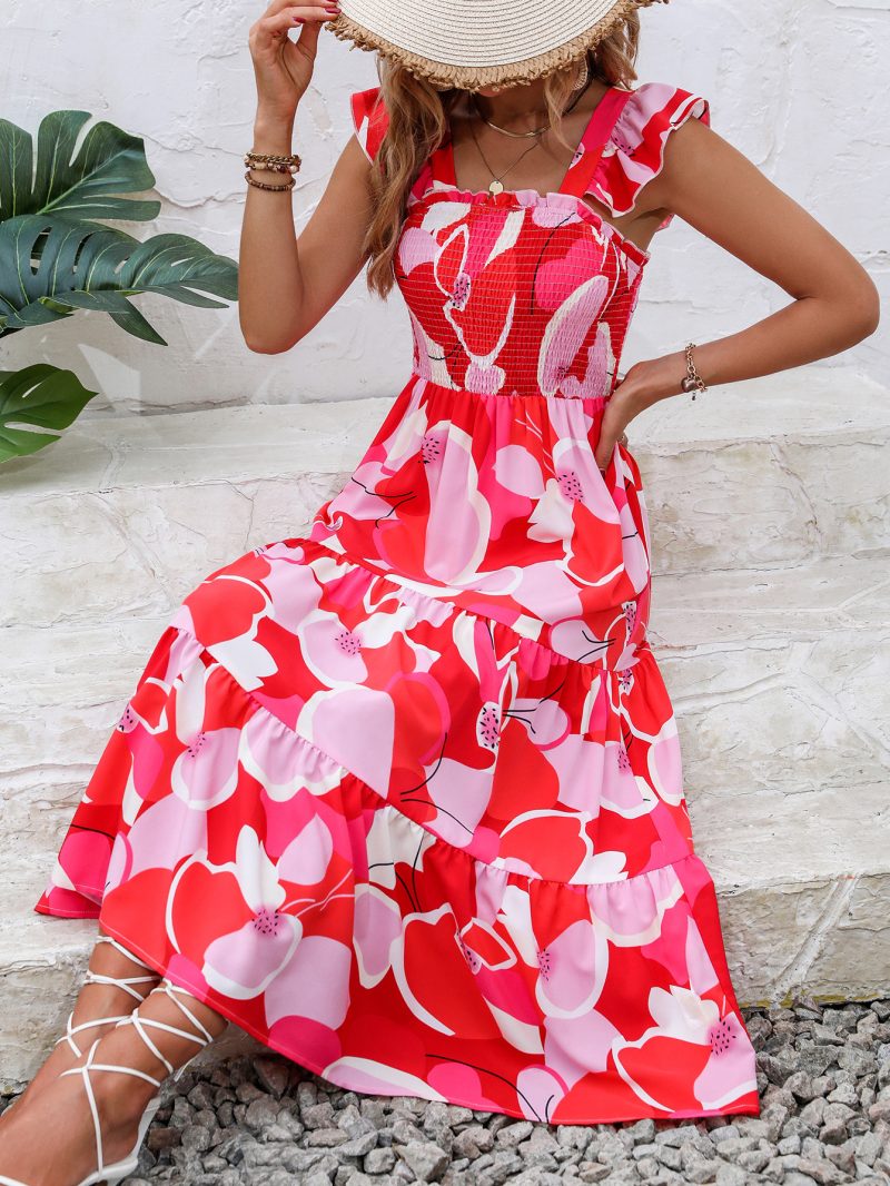 Spring Waist Controlled Slim Fit Women’s Dress - Image 3