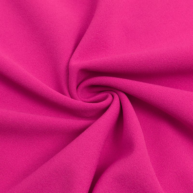 Solid Color Sling Pleated High Slit Dress - Image 4