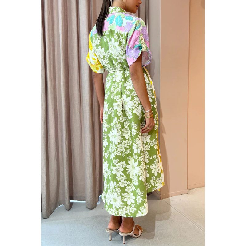Spring Summer Casual Vacation Dress with Pockets - Image 4