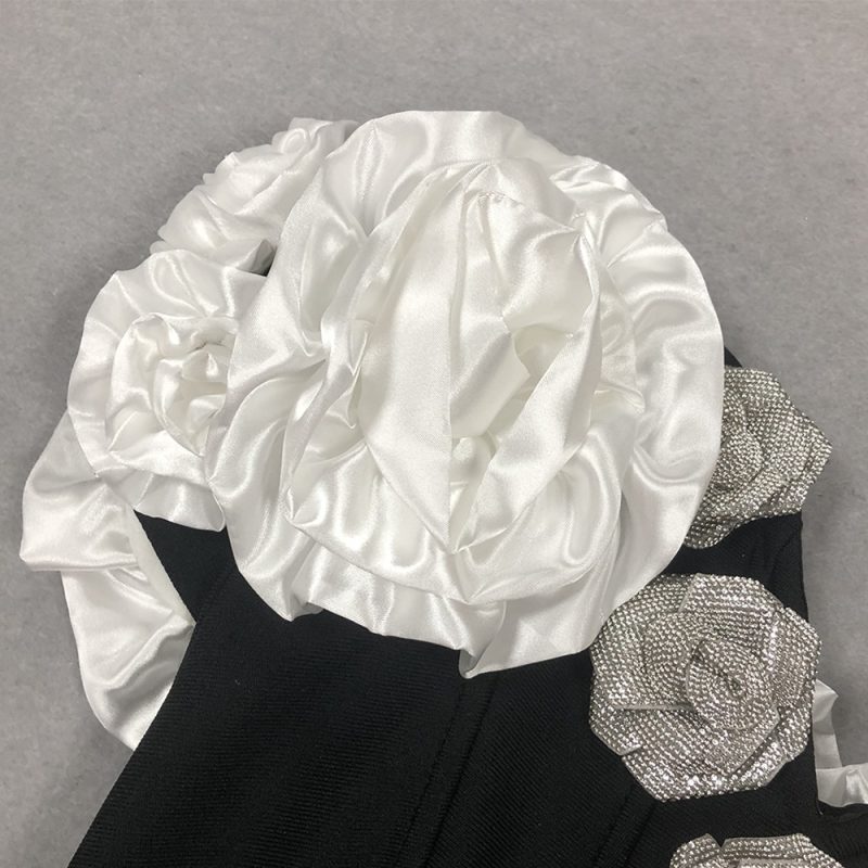 Women’s Summer Floral Tube Top Party Dress - Image 4