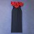 Black Red Flower
