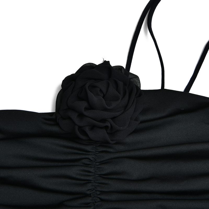 Summer Halter Tube Top Backless Maxi Dress - Image 4