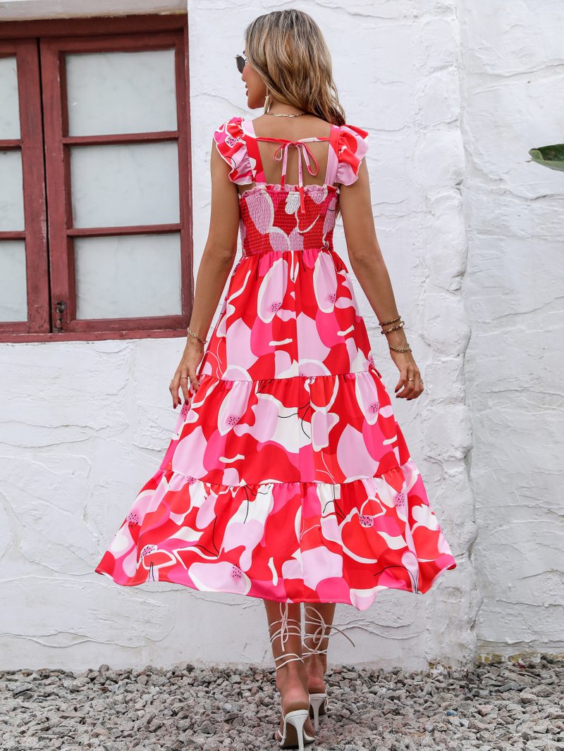 Spring Waist Controlled Slim Fit Women’s Dress - Image 4