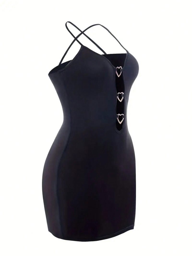 Spring Summer Women’s Halter Slim Fit Sheath Dress - Image 3
