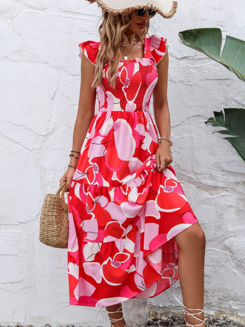 Spring Waist Controlled Slim Fit Women’s Dress - Image 2