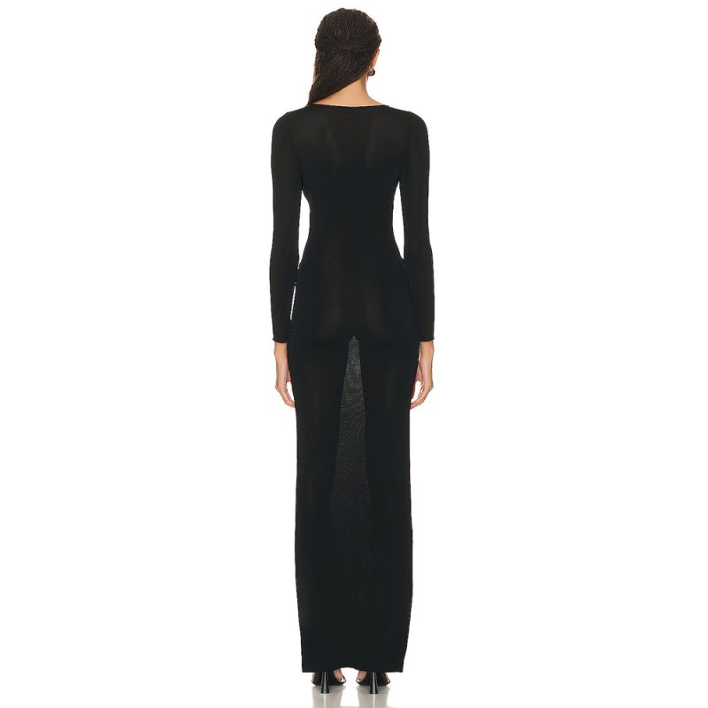 Women’s Summer Hollow Out Butterfly Detail Dress - Image 3