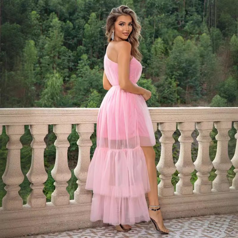 Spring Summer Slim Sleeveless Women Casual Dress - Image 4
