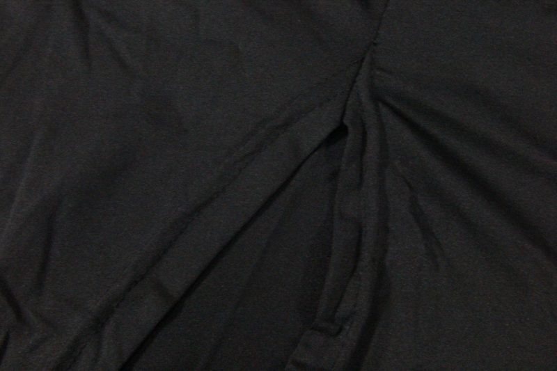 Floor Length Solid Color V Neck Dress - Image 4