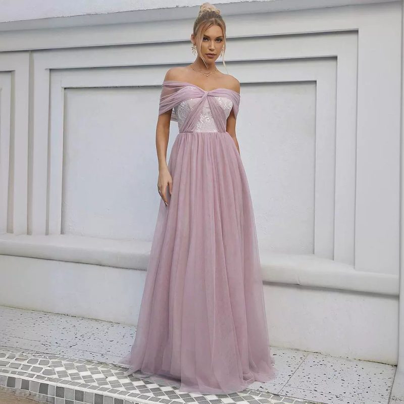 Women’s Backless Cocktail Party Summer Evening Dress
