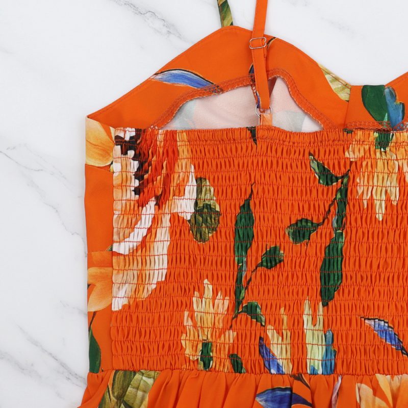 Floral Printed Sling Dress for Women’s Fashion - Image 4