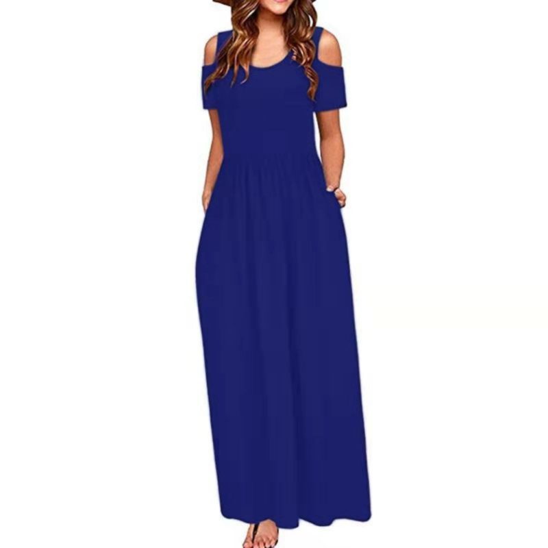 Casual Round Neck Short Sleeve Women’s Dress - Image 3
