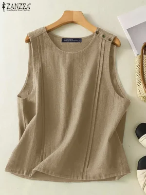 Women’s 2025 Summer Cotton Tank Top