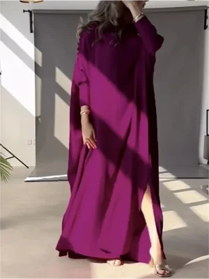 Women’s Rose Red Maxi Dress
