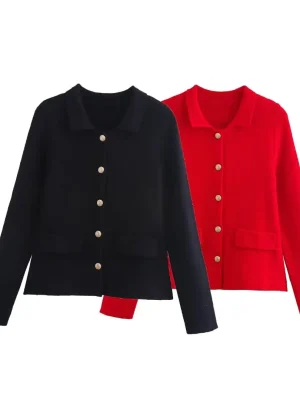 Women’s Vintage Knitted Cardigan