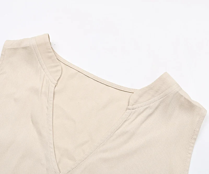 Women’s Casual V-Neck Summer Midi Dress - Image 5