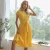 yellow dress