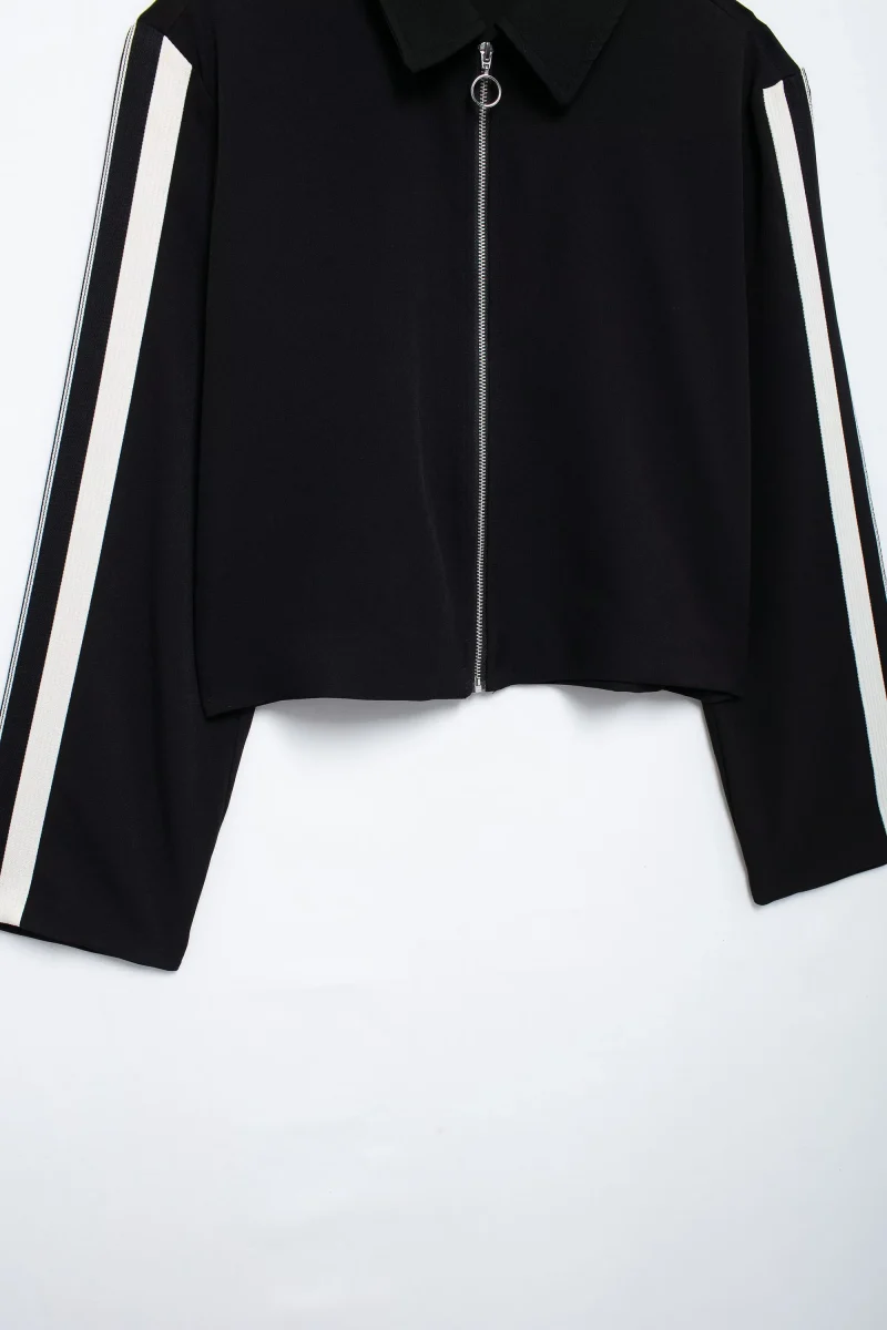 Women’s Autumn Side Stripe Jacket - Image 4