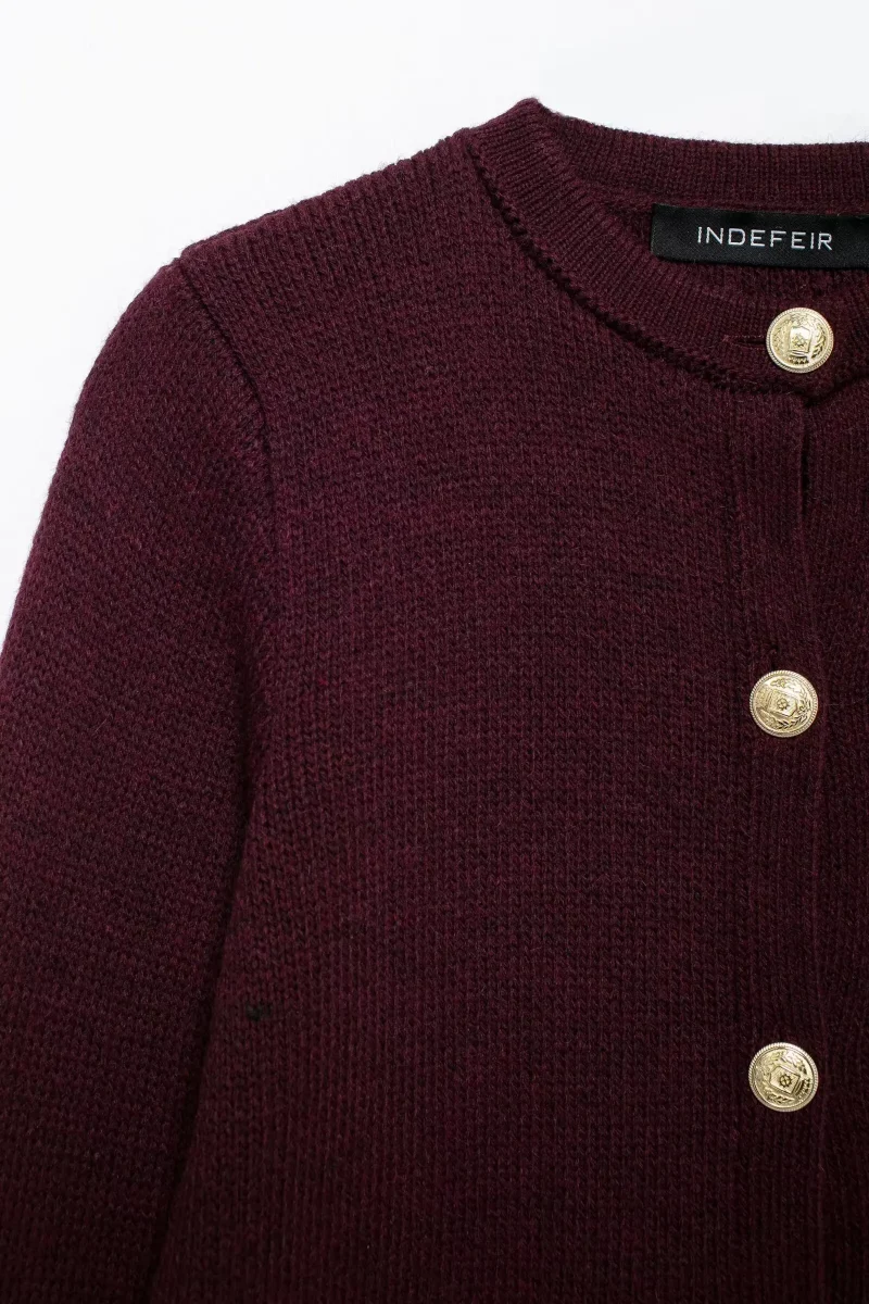 Autumn Solid O-Neck Sweater - Image 6
