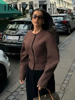 Women’s Vintage Cropped Blazer