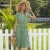 Mint green dress