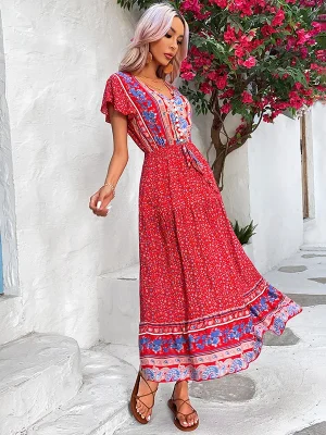 Women’s Elegant Bohemian Beach Dress