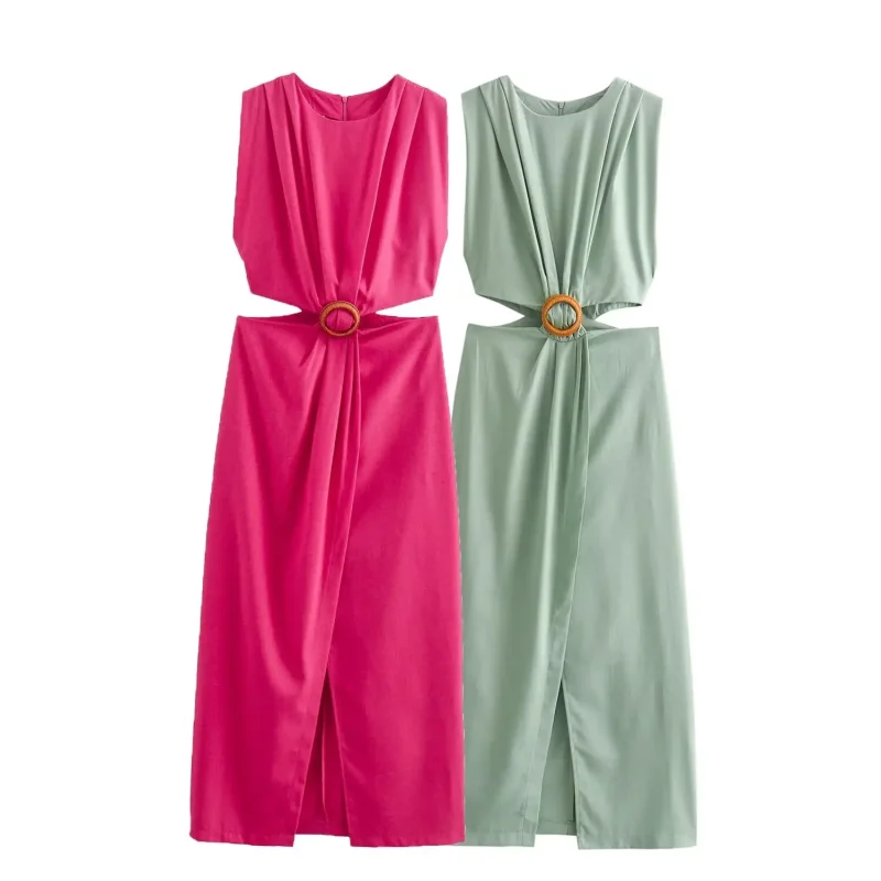 Women’s Sleeveless Split Dress