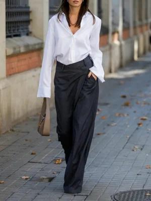 Women’s High Waist Wide Leg Pants