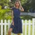 Navy blue dress
