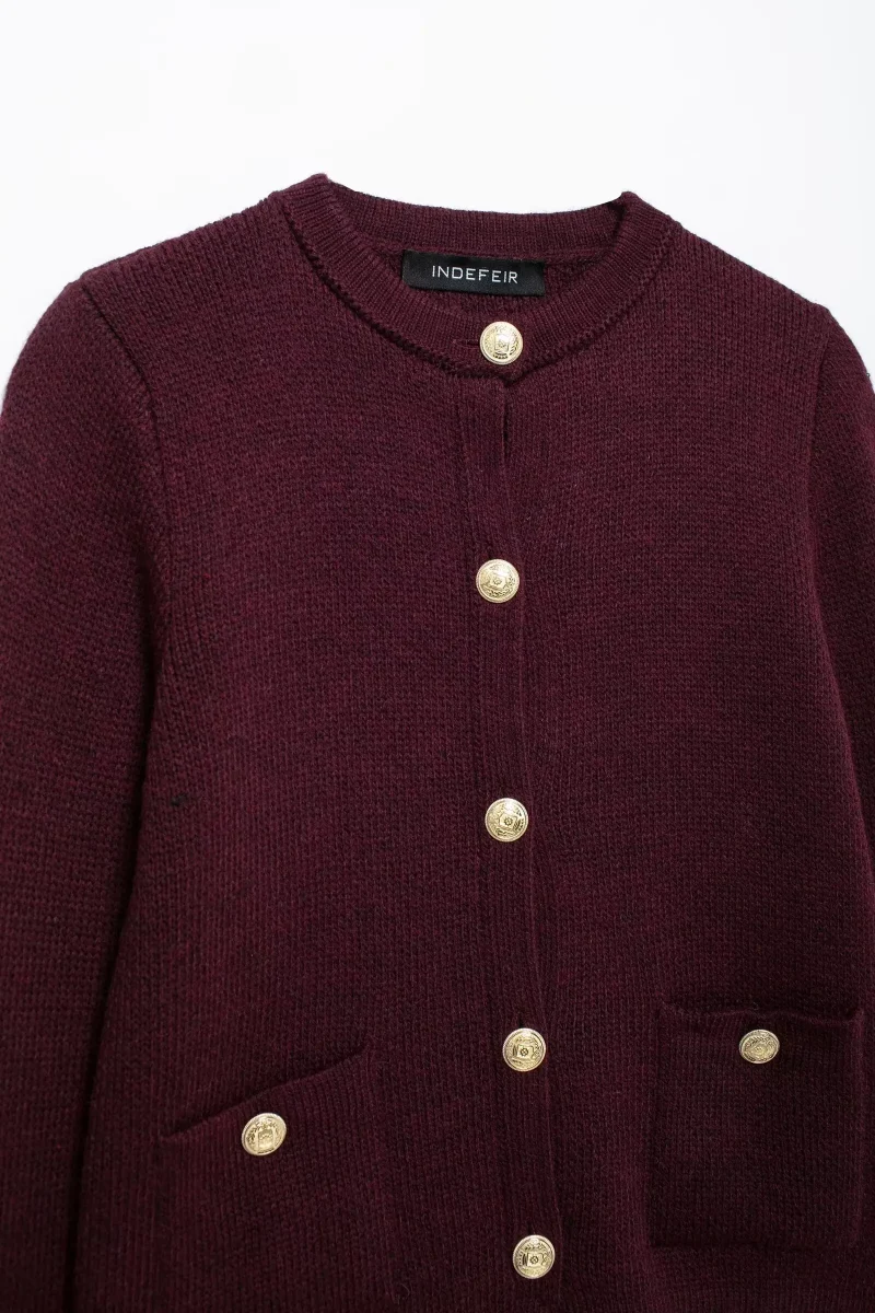 Autumn Solid O-Neck Sweater - Image 5