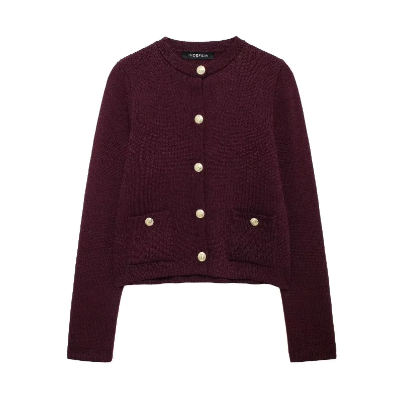 Autumn Solid O-Neck Sweater