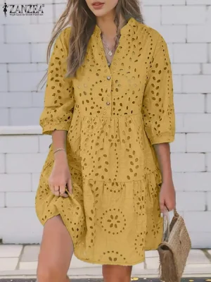 Women’s Lace Patchwork Dress
