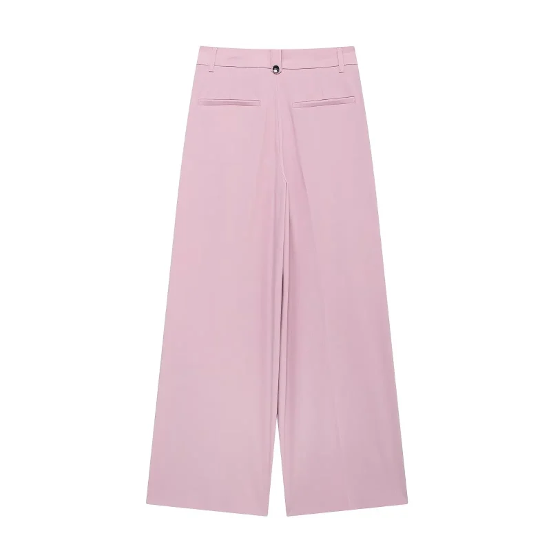 Women’s 2025 High Waist Straight Pants - Image 5