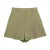 brown green shorts