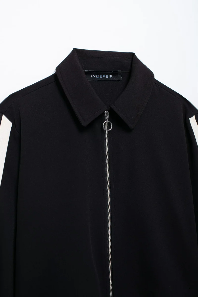 Women’s Autumn Side Stripe Jacket - Image 3