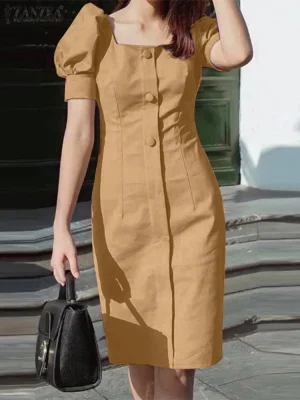 Women’s Square Neck Mini Dress