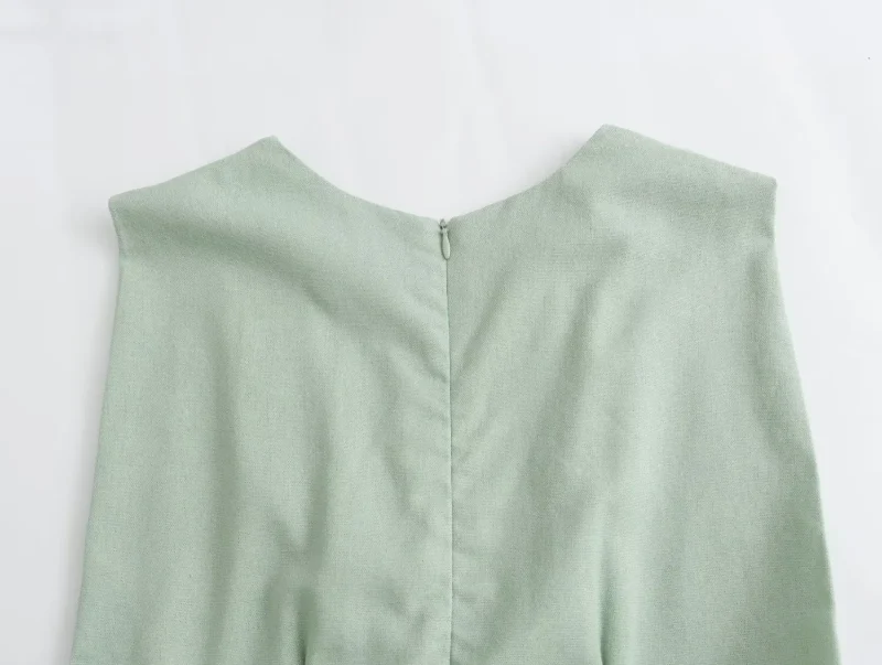 Women’s Sleeveless Split Dress - Image 8