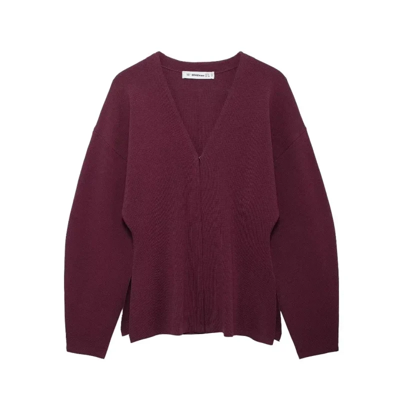 Women’s Elegant Knit Cardigan & Mini Skirt Set - Image 4