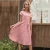 pink dress